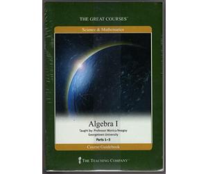 Title: The Great Courses Science Mathematics Algebra 1 P