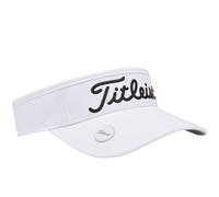 TITLEIST 2026 BALL MARKER VISOR - WHITE / BLACK