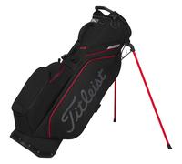 TITLEIST 2026 PLAYERS S4 StaDry™ GOLF STAND BAG - BLACK / RED / GRAPHITE