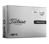 TITLEIST 2026 PRO V1X LEFT DASH AIM ENHANCED GOLF BALLS - WHITE