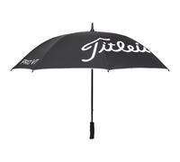 TITLEIST 2026 TOUR LIGHTWEIGHT UV SINGLE CANOPY GOLF UMBRELLA - BLACK / CHARCOAL