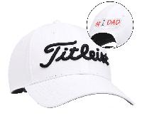 TITLEIST 2025 TOUR PERFORMANCE CAP - WHITE - LIMITED EDITION #1 DAD