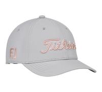 TITLEIST 2026 TOUR PERFORMANCE JUNIOR GOLF CAP - GREY / SOFT PINK