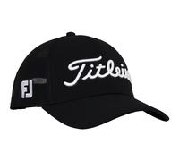 TITLEIST 2026 TOUR PERFORMANCE MESH GOLF CAP - BLACK / WHITE