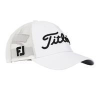 TITLEIST 2026 TOUR PERFORMANCE MESH GOLF CAP - WHITE / BLACK