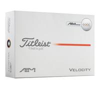 TITLEIST 2026 VELOCITY AIM PERFORMANCE GOLF BALLS - WHITE