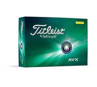 Titleist AVX Golf Ball, Pack Of 12, Yellow