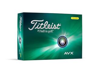 Titleist AVX Golf Ball, Yellow