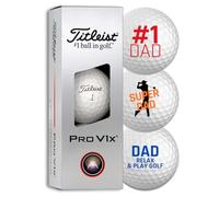 Titleist Golf Balls - #1 Dad Father's Day Edition - Pack of 3 (Pro V1X)