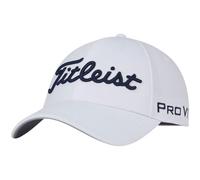 Titleist Golf Tour Elite Hat, White/Navy, S-M