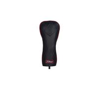 Titleist LEATHER HEADCOVER JET BLK DRV