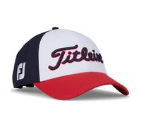 Titleist Men's Tour Performance Baseball Cap, Red|white|blue, One size