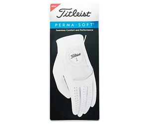 Titleist Perma-Soft Golf Glove, Men's, Left Hand (Right Hand Golfer), Small