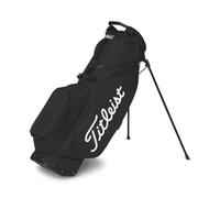 Titleist Players S4 Stand Golf Bag, Black/Black/White