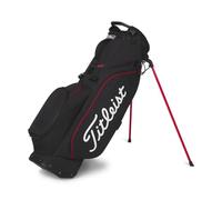 Titleist Players S4 Stand Golf Bag, Black/Red/White