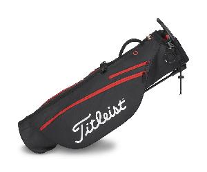 TITLEIST PREMIUM CARRY BAG - BLACK / RED