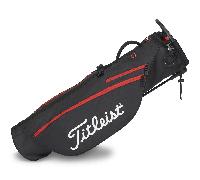 TITLEIST PREMIUM CARRY BAG - BLACK / RED