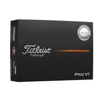 Titleist Pro V1 Enhanced Alignment Golf Ball, Pack of 12, White