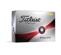 Titleist Pro V1x Golf Ball, Yellow, #3 Play Number, Pack of 12 balls