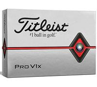 Titleist Pro V1x Golf Balls, White, Standard Play Numbers (1-4), One Dozen