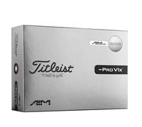 Titleist Pro V1x Left Dash Golf Ball, Pack of 12, White, Numbers 1-4, Enhanced Alignment