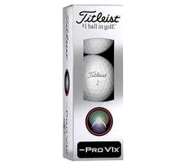 Titleist Pro V1X Left Dash RCT Golf Balls - New Sleeve - 3 Balls, White