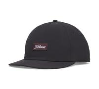 Titleist Santa Cruz Kick Back Golf Cap, Adjustable, Black/Merlot