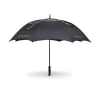 Titleist StaDry Single Canopy Golf Umbrella, Black/Grey