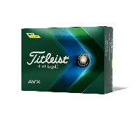 Titleist Titlesit AVX Yellow Golf Balls- Personalised Logo or Text Qua