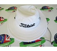 Titleist Tour Aussie hat white blocks the sun upf 50+ one size fits all