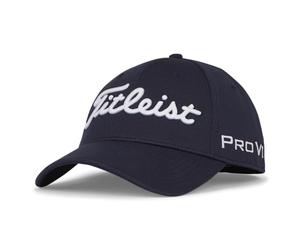Titleist Tour Elite Golf Cap, Navy/White, Fitted, Large/X-Large