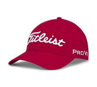 Titleist Tour Performance Golf Cap, Red/White, Adjustable