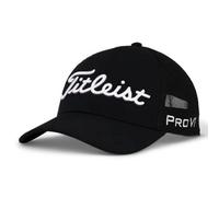 Titleist Tour Performance Mesh Golf Cap, Black / White, Adjustable