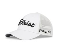 Titleist Tour Performance Mesh Golf Cap, White/Black, Adjustable