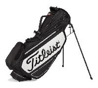 TITLEIST TOUR SERIES PREMIUM STADRY STAND BAG - BLACK / WHITE +FREE GIFT