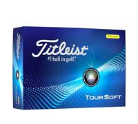 Titleist Tour Soft Golf Ball, Pack of 12, Yellow
