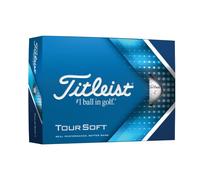 Titleist Tour Soft Golf Ball, White, One Size
