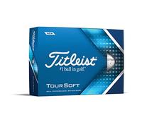 Titleist Tour Soft Unisex T4013S-J Golf Ball, White