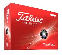 Titleist TruFeel Golf Ball, Pack of 12 Balls, White, One Dozen