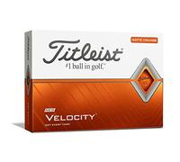 Titleist Velocity Golf Ball, Matte Orange