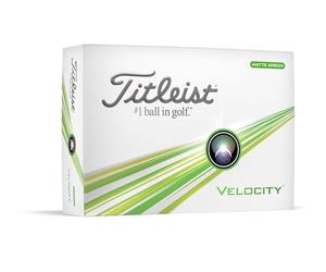 Titleist Velocity Golf Ball, Pack of 12, Green, PRIOR GENERATION