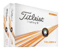 TITLEIST VELOCITY GOLF BALLS / DOUBLE DOZEN - ORANGE