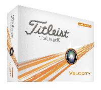 TITLEIST VELOCITY GOLF BALLS - ORANGE