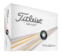 TITLEIST VELOCITY GOLF BALLS - WHITE