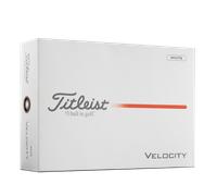 Titleist Velocity Golf Balls - White - Doz