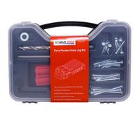 Titman Edge Pocket Hole Jig Starter Kit In A Carry Case With Mixed Pocket Hole Screws - Etphjcc
