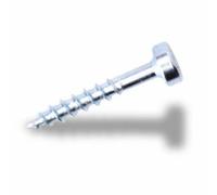 Titman Edge Pocket Hole Screws For Softwoods, 25mm Long, Pack Of 500, Coarse Self-Cutting Threaded Square Drive, Ephs725500C, Eph Woodworking