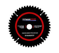 Titman Edge Tct Thin Kerf Fine Finish Circular Saw Blade 165mm X 20mm X 48 Tooth - Tb1654820Tcp