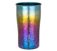 TiTo Titanium Beer Cups 300ml/10.3fl oz Lightweight Pure Titanium Water Mug Portable Coffee Tea Cold Drinking Cup for Home Outdoor Camping Travel Hiking Picnic (Colorful)