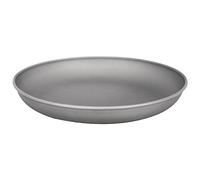 TiTo Titanium Plate Dish Outdoor Camping Tableware Ultralight Round Fruit Titanium Alloy Dinner Dishes Pan for BBQ Hiking Picnic